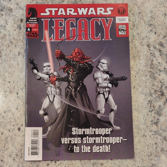 Star Wars Legacy #4 2006 Dark Horse Comics NM‎ Comic Book 1st App Darth Maleval - Picture 1 of 4